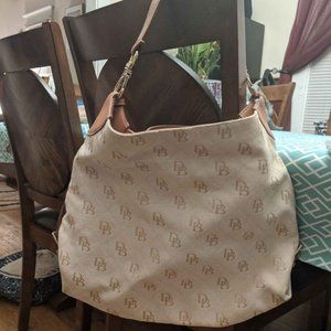 Dooney & Bourke Signature Hobo Bag